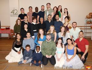 The cast of "Schmigadoon!" including Alex Brightman, Sara Chase, Ana Gasteyer, Mauli Photo